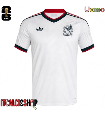 Messico Seconda Maglia Mondiali 2026 Manica Corta